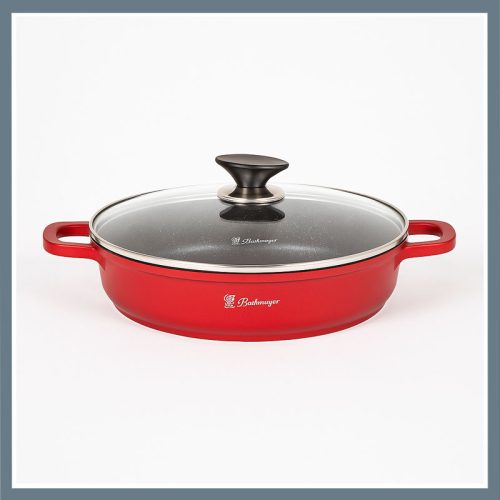 Bachmayer Shaker na nogah, rdeč - 28 cm, 3,8 litra BM-7776-28