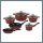 Bachmayer Marmorirani set posod – 10 kosov, indukcijski dno BM-7811