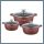Bachmayer 6-delni set posod z granitnim premazom BM-7869