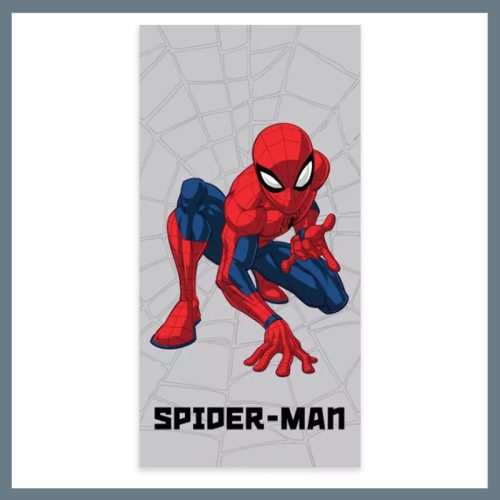 Spider-Man Grey Web kopalna brisača, plažna brisača 60x120 cm BRM016033