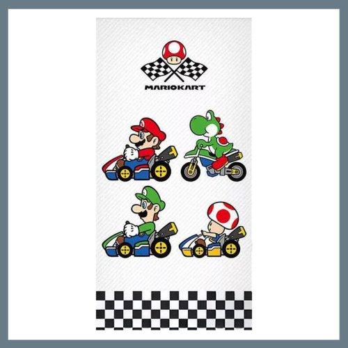 Super Mario Grand Prix kopalna brisača, plažna brisača 70 x 140 cm CBX231002MK