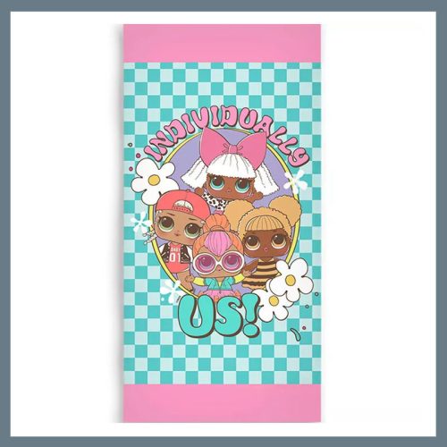 LOL Surprise Individually kopalna brisača, plažna brisača 70x140 cm CBX232306LOL