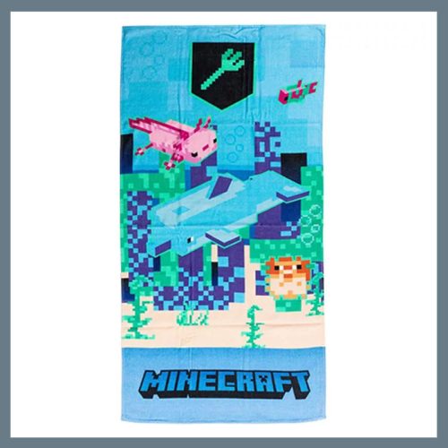Minecraft Trident kopalna brisača, plažna brisača 70x140cm CBX2410254MC
