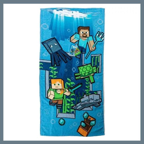 Minecraft Dive kopalna brisača, plažna brisača 70x140 cm CBX2452634MC