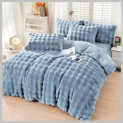Cocolino Komplet posteljnine Rabbit modra CS4M06