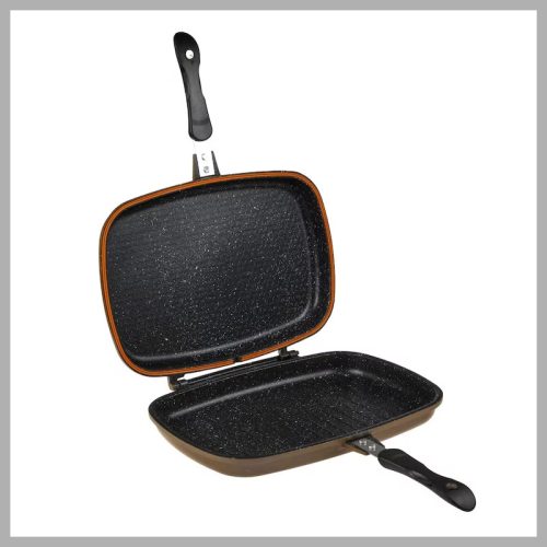 Dvojna ponev z marmornim premazom, 28 cm DADG28