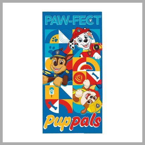Tačke na patrulji "Paw-fect" kopalna brisača, plažna brisača 70x140 cm EWA19933PW