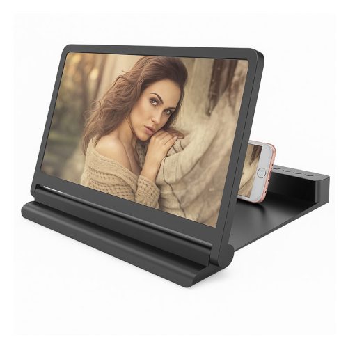 Telefon Screen Magnifier z vgrajenim Bluetooth zvočnikom F12