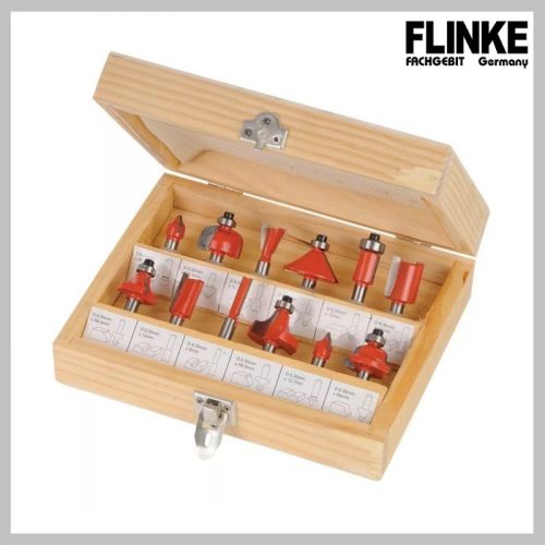 Flinke 12-delni komplet rezil za zgornji rezkalnik