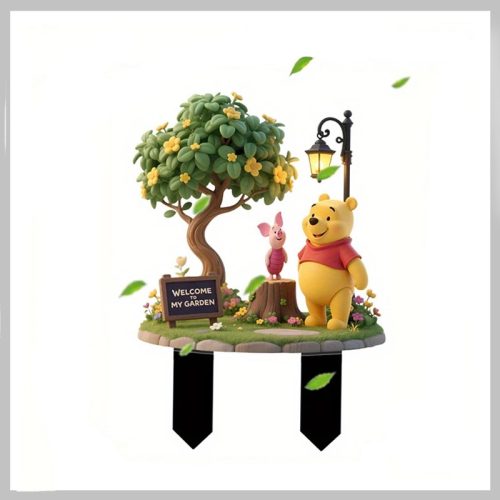 Winnie the Pooh akrilni vrtni okras – 2D ploščata izvedba FP2091510