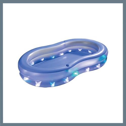 FunSicle Napihljiv bazen z LED-svetilkami FSM1