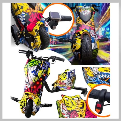 Tricikel električni drift gokart 15 km/h G809
