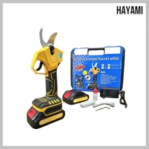 Hayami Akumulatorske Škarje za Obrezovanje z LCD Zaslonom – 2x 68V Bateriji – HA-1040