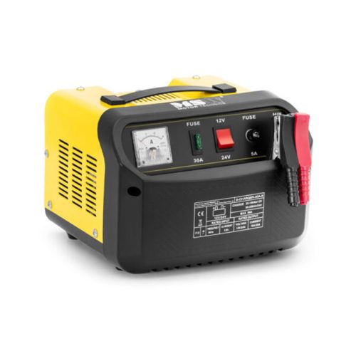 HAO Polnilec avtomobilskih akumulatorjev - pomoč pri zagonu - 12/24 V - 27 A - predal za kabel 480W