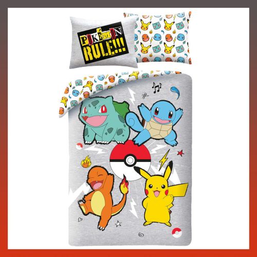 Pokémon Rule! posteljno pregrinjalo 140×200cm HAX609772