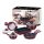 Herzberg 10-delni set posode z marmornim premazom - bordo HG-9016BR