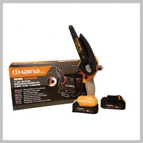   HAINA Baterijska verižna žaga 62V 6" z rezervoarjem za olje HM-6803