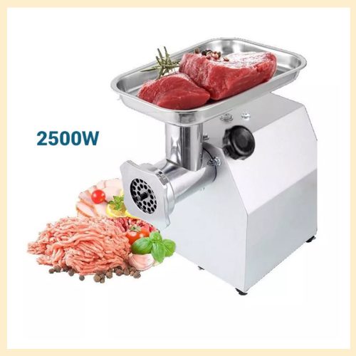 Mlinček za meso iz nerjavečega jekla Inox 8" 2500W HM6240