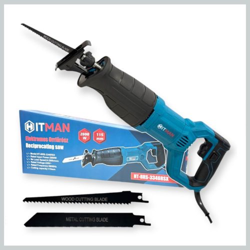 Hitman HT-BRS-3346RSX Električna sabljasta žaga, 2800W, ročna žaga, z recipročno potezo