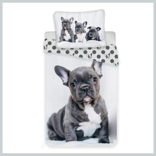 Posteljno perilo za francoskega buldoga 140x200 JFK017203