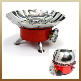   Plinski štedilnik, prenosen in odporen na veter s piezoelektričnim vžigom K-203