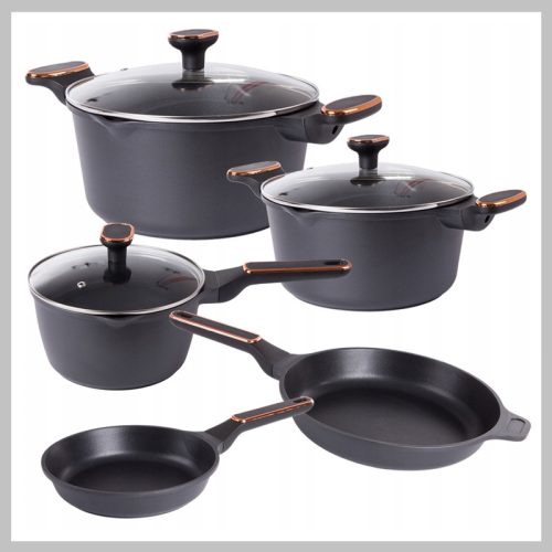 KingStyle prémium indukcijski set posod in ponev – model 07166