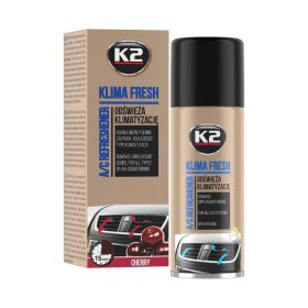   K2 Klima Fresh – Čistilni in osveževalni sprej za klimatsko napravo z vonjem češnje, 150 ml K222CH