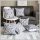 6 kos modernih prevlek za blazine iz platna 40 x 40 cm KB1131805