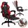 STRIKER ONE gamerski stol z naslonom za noge rdeč - KO31CZE