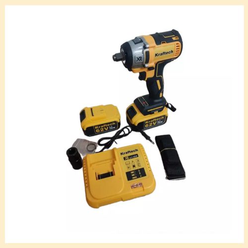 Kraftech akumulatorski udarni ključi, 2 kosa baterije 62V KT/IWS-785XR