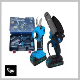   THO Lux 36V akumulatorski komplet – Verižna žaga in obrezovalne škarje M-9094