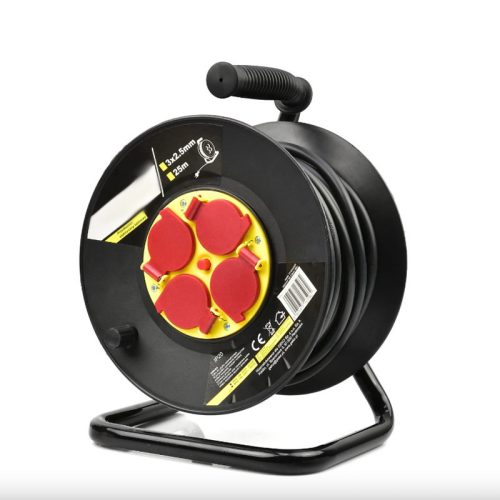 Midori 25m kabelski boben, 4 distribucijski podaljški MJ-738