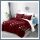 Komplet 7 kosov posteljnine Moon, bordo MOON1
