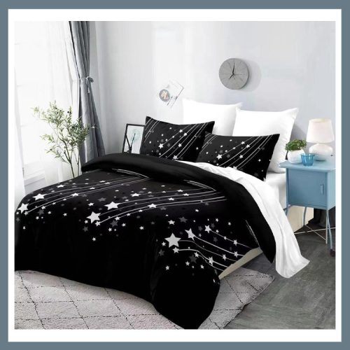 Komplet 7 kosov posteljnine Moon, bordo MOON3