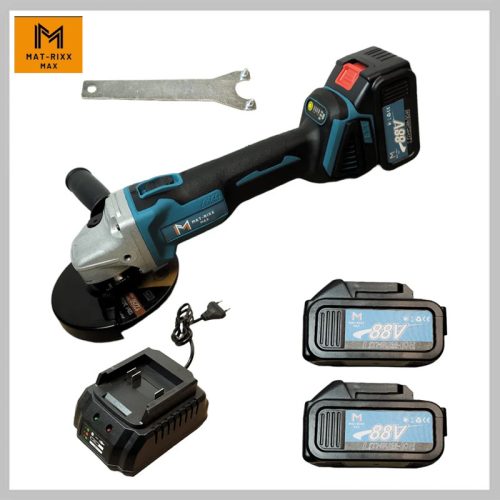 MAT-RIXX MAX 88V brezkrtačni kotni brusilnik za oglje MTX-88vSN