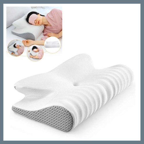 Ergonomična vratna blazina z obliko iz spominske pene NYAKPARNA1