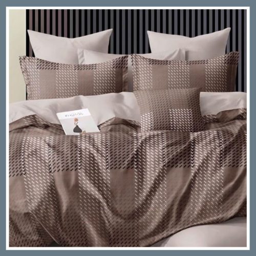 Flanelna posteljna prevleka Homa ALEVA MODERN 7-delna 140x200 cm OBF-25-1116-1