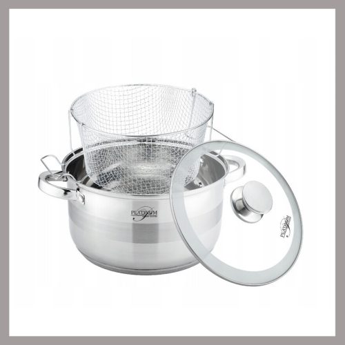 Premium Platinum 3-delni kuhalnik za testenine PL10015