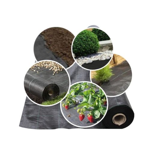 Folia za zatiranje plevela – UV odporna, zračna, črne barve PLANT11