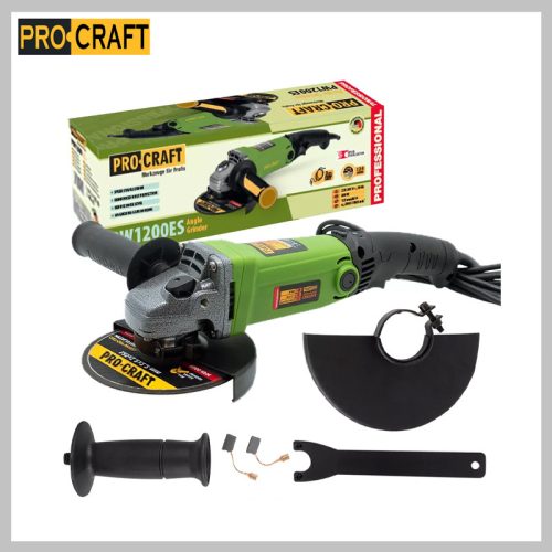 Kotni brusilnik Procraft, 125 mm PW1200ES