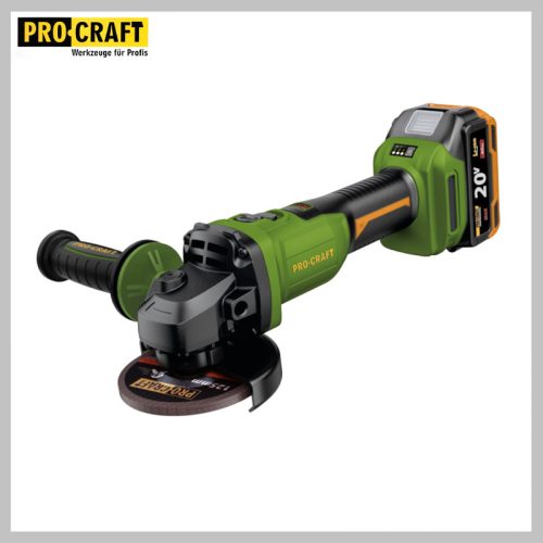 PROCRAFT akumulatorski kotni brusilnik 125 mm PWA220