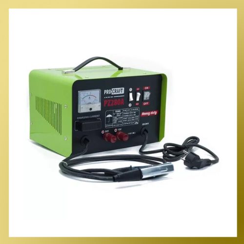 PROCRAFT PZ280A Avtomobilski Polnilec z Zagon funkcijo (12/24V, 280A)