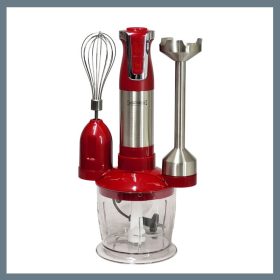   Komplet paličnih mešalnikov 3 v 1 Royalty Line RL-ESMS800RED