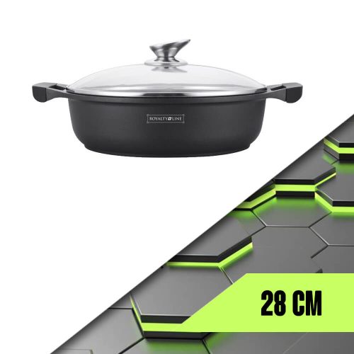 Royalty Line ponev s steklenim pokrovom in marmorno prevleko RL-BR28ML