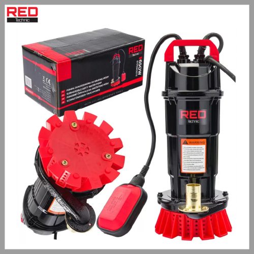 RED Technic RTPDW0073 Potopna Črpalka z Plavajočim Stikalom – 650W