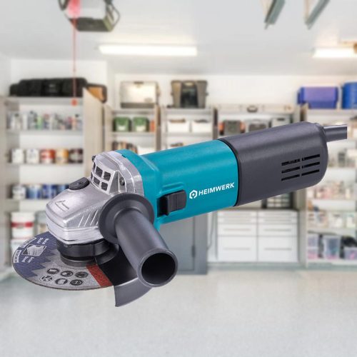 HEIMWERK SC-1050MS kotni brusilnik s spremenljivo hitrostjo – 125 mm, 1050 W