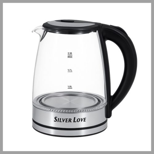 Električni stekleni čajnik SilverLove 2,3L SC-317