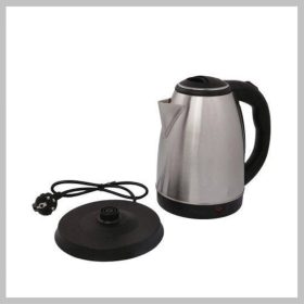   Sijajni električni čajnik, INOX 1500 W, prostornina 2 litra, samodejni izklop, LED SHN1500