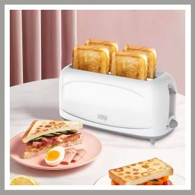 Toaster WINNING STAR - 4 rezine, velika zmogljivost ST-9360