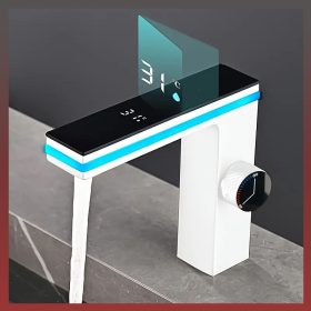 Moderna bela pipa z LCD zaslonom TB1300902-F